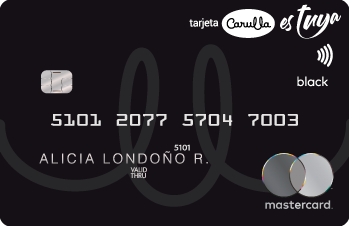 Tarjeta Carulla Mastercard Black